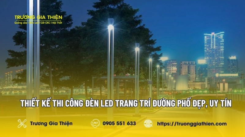 Dịch vụ trang trí đường phố