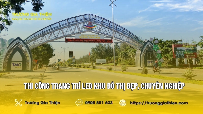 Trang trí khu đô thị